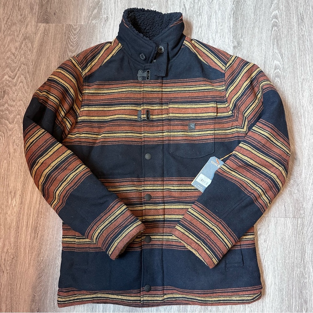 Roark | ‘Axeman’ Multicolor Striped Jacket | Size Small - NWT!